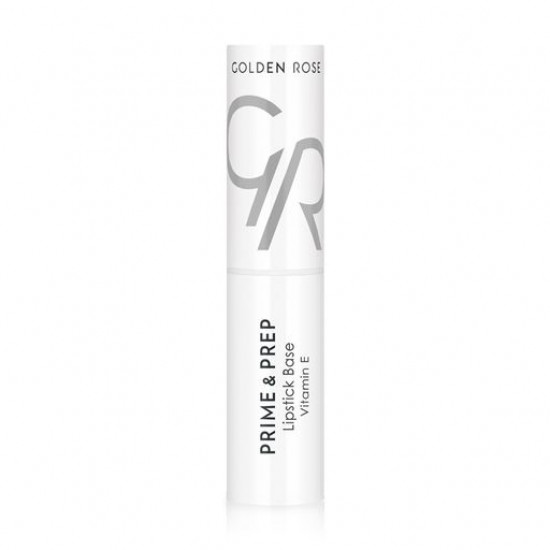 Помада-основа для макіяжу губ Golden Rose Prime & Prep Lipstick Base з вітаміном E, 3 г Помада-основа для макіяжу губ Golden Rose Prime & Prep Lipstick Base з вітаміном E, 3 г
