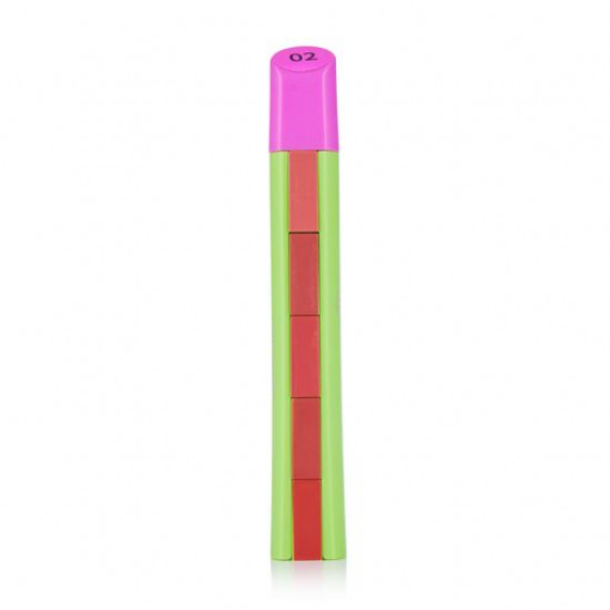 Помада для губ GlamBee Gravity Figure 5 in 1, тон 02, 6 г Помада для губ GlamBee Gravity Figure 5 in 1, тон 02, 6 г