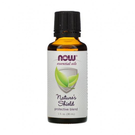 Суміш ефірних олій Now Foods Essential Oils Nature's Shield Oil Blend, 30 мл Суміш ефірних олій Now Foods Essential Oils Nature's Shield Oil Blend, 30 мл