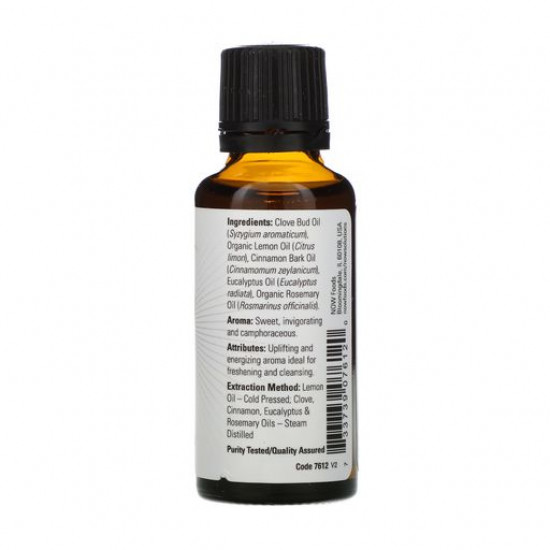 Суміш ефірних олій Now Foods Essential Oils Nature's Shield Oil Blend, 30 мл Суміш ефірних олій Now Foods Essential Oils Nature's Shield Oil Blend, 30 мл