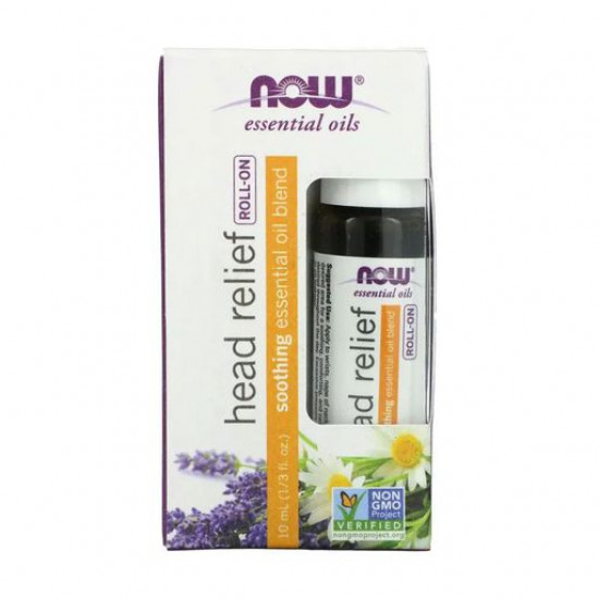
      Смесь эфирных масел Now Foods Head Relief при головной боле, 10 мл
    