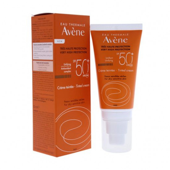 Солнцезащитный тональный крем Avene Solaires Haute Protection Tinted Creme SPF 50+ для чувствительной кожи, 50 мл
Солнцезащитный тональный крем Avene Solaires Haute Protection Tinted Creme SPF 50+ для чувствительной кожи, 50 мл