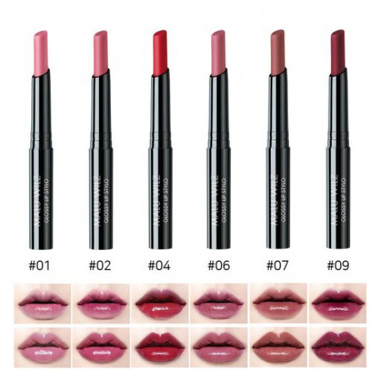 Стойкая помада для губ Malu Wilz Glossy Lip Stylo 7 Medium Brown, 2.5 г
Стойкая помада для губ Malu Wilz Glossy Lip Stylo 7 Medium Brown, 2.5 г