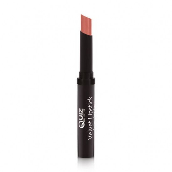 Стойкая помада для губ Quiz Cosmetics Velvet Lipstick Long Lasting 102 Latte, 3 г
Стойкая помада для губ Quiz Cosmetics Velvet Lipstick Long Lasting 102 Latte, 3 г