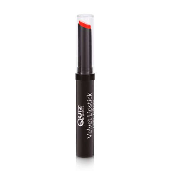 Стойкая помада для губ Quiz Cosmetics Velvet Lipstick Long Lasting 112 Red Supreme, 3 г
Стойкая помада для губ Quiz Cosmetics Velvet Lipstick Long Lasting 112 Red Supreme, 3 г