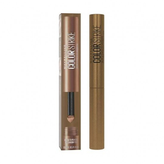 Тени для век Maybelline New York Color Strike Cream-To-Powder Eye Shadow Pen 50 Hustle, 0.36 мл
Тени для век Maybelline New York Color Strike Cream-To-Powder Eye Shadow Pen 50 Hustle, 0.36 мл