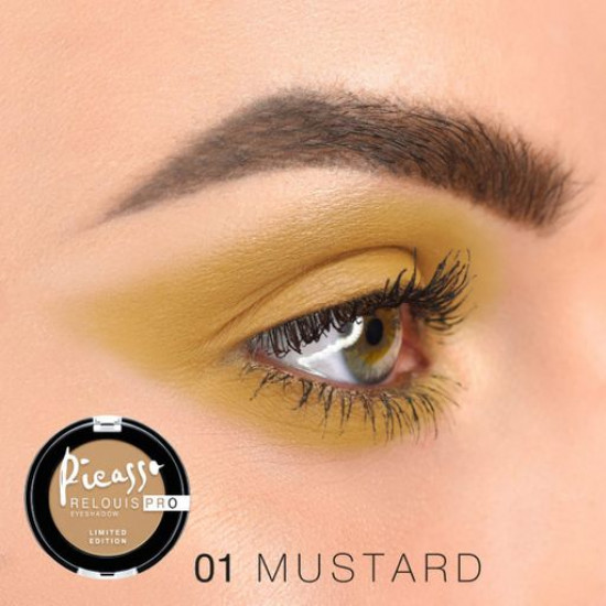 Тени для век Relouis Pro Picasso Limited Edition 01 Mustard, 3 г
Тени для век Relouis Pro Picasso Limited Edition 01 Mustard, 3 г