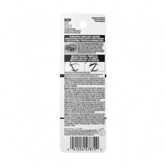 Тушь для бровей Maybelline New York Brow Fast Sculpt тон 4, 2.8 мл
Тушь для бровей Maybelline New York Brow Fast Sculpt тон 4, 2.8 мл