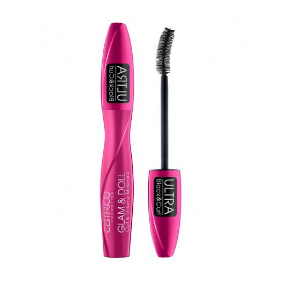 Туш для вій Catrice Glam & Doll Curl & Volume Mascara, 010 Black, 10 мл Туш для вій Catrice Glam & Doll Curl & Volume Mascara, 010 Black, 10 мл
