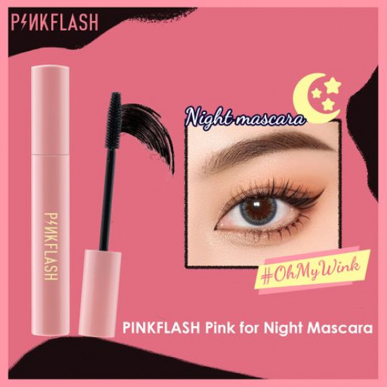 Туш для вій Pinkflash Oil Proof Curl Mascara 1 Volume, 7 мл Туш для вій Pinkflash Oil Proof Curl Mascara 1 Volume, 7 мл