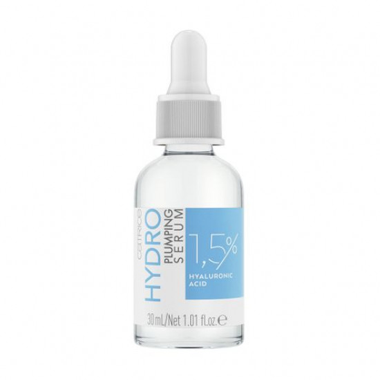 Зволожуюча сироватка для обличчя Catrice Hydro Plumping Serum з гіалуроновою кислотою, 30 мл Зволожуюча сироватка для обличчя Catrice Hydro Plumping Serum з гіалуроновою кислотою, 30 мл