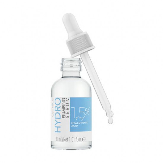Зволожуюча сироватка для обличчя Catrice Hydro Plumping Serum з гіалуроновою кислотою, 30 мл Зволожуюча сироватка для обличчя Catrice Hydro Plumping Serum з гіалуроновою кислотою, 30 мл