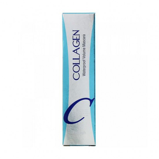 Водостійка туш для вій Enough Collagen Waterproof Volume Mascara з колагеном, чорна, 9 мл Водостійка туш для вій Enough Collagen Waterproof Volume Mascara з колагеном, чорна, 9 мл
