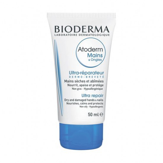 Восстанавливающий крем для рук Bioderma Atoderm Ultra Repair, 50 мл
Восстанавливающий крем для рук Bioderma Atoderm Ultra Repair, 50 мл