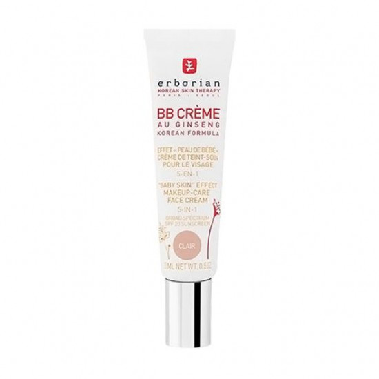 ВВ-крем для лица Erborian Eau Ginseng SPF 20 BB Cream с женьшенем, Clair, 15 мл
ВВ-крем для лица Erborian Eau Ginseng SPF 20 BB Cream с женьшенем, Clair, 15 мл