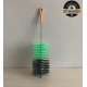 Єршик для колби Kaya Brush with Woolen Top Єршик для колби Kaya Brush with Woolen Top