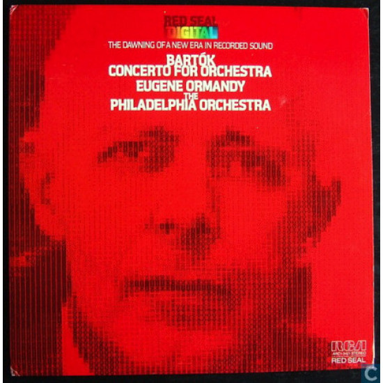 Bartók - Eugene Ormandy (US, 1-st pr. red vinyl)