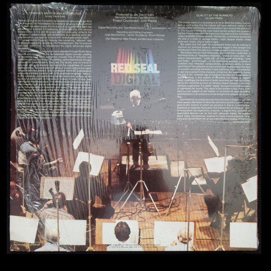 Bartók - Eugene Ormandy (US, 1-st pr. red vinyl)